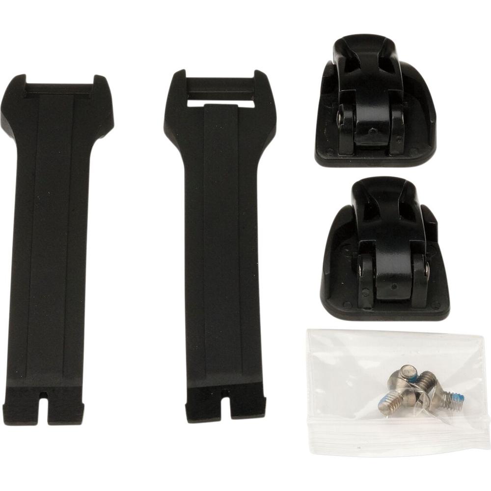 Moose Racing Kids Strap / Buckle Kit Black