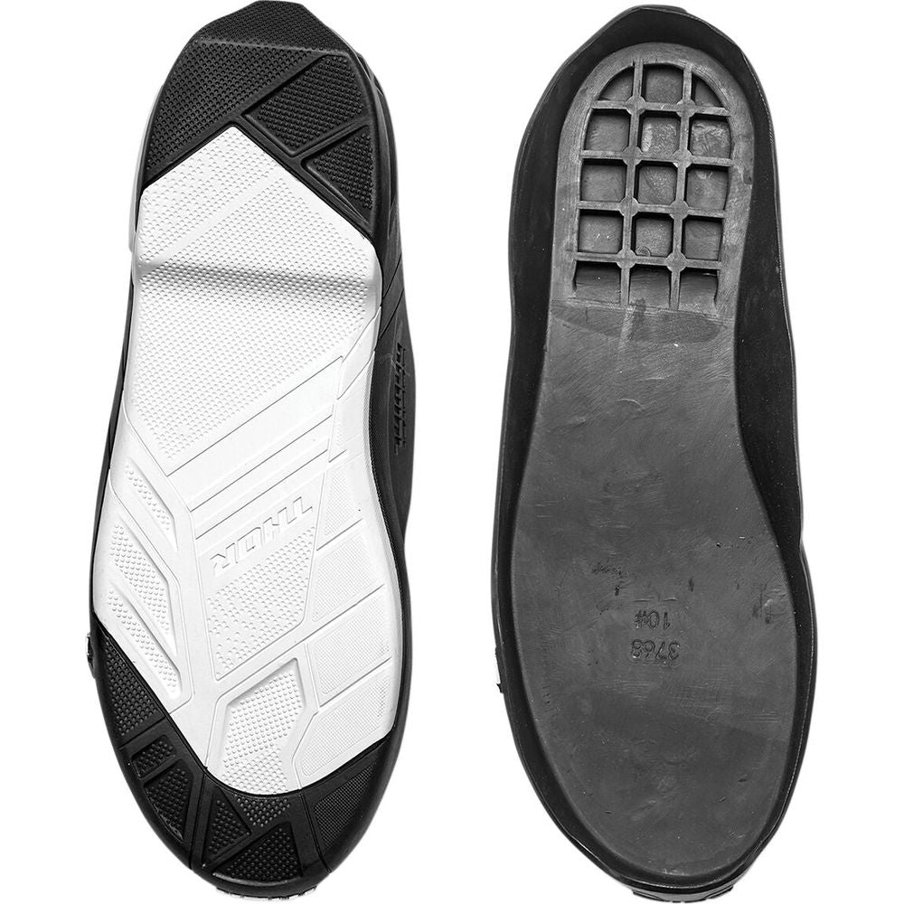 Thor Radial Boots Replacement Outsoles Black / White FREE 1 YEAR Returns, FREE UK Delivery | ThrottleChimp