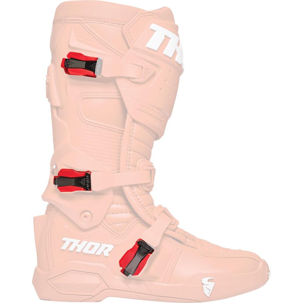 Thor Radial Boots Buckle Kit Red FREE 1 YEAR Returns, FREE UK Delivery | ThrottleChimp