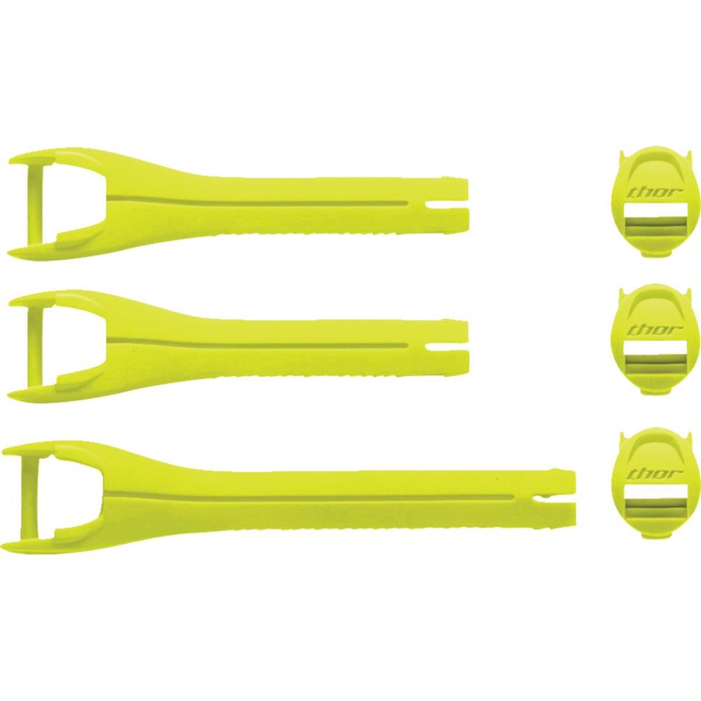 Thor Blitz XR Boots Strap Kit Acid Yellow / Black FREE 1 YEAR Returns, FREE UK Delivery | ThrottleChimp