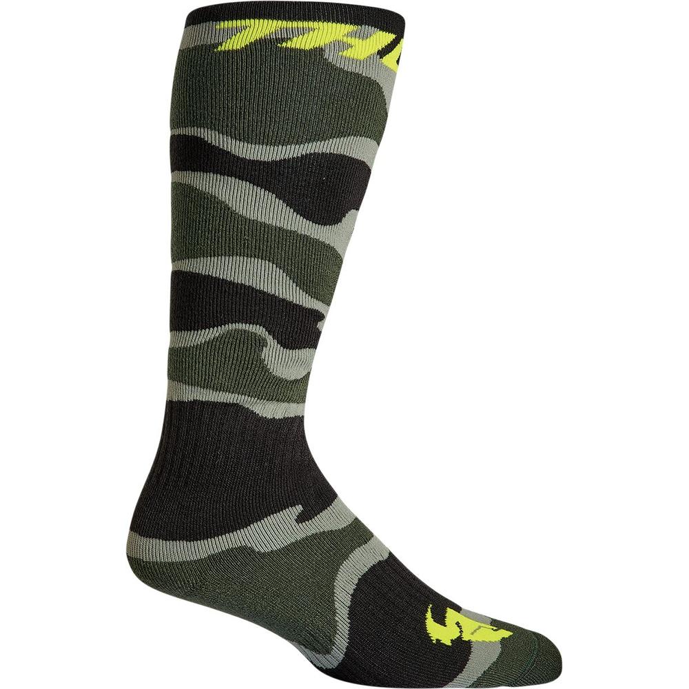 Thor MX Youth Socks Camo Green / Black / Grey