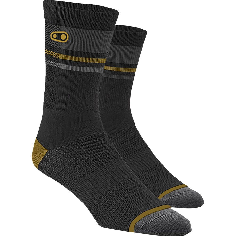 Crankbrothers Icon MTB Socks Black / Grey FREE 1 YEAR Returns, FREE UK Delivery | ThrottleChimp