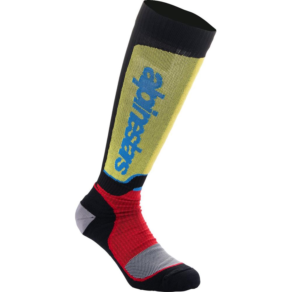 Alpinestars MX Plus Socks Black / Red / Blue