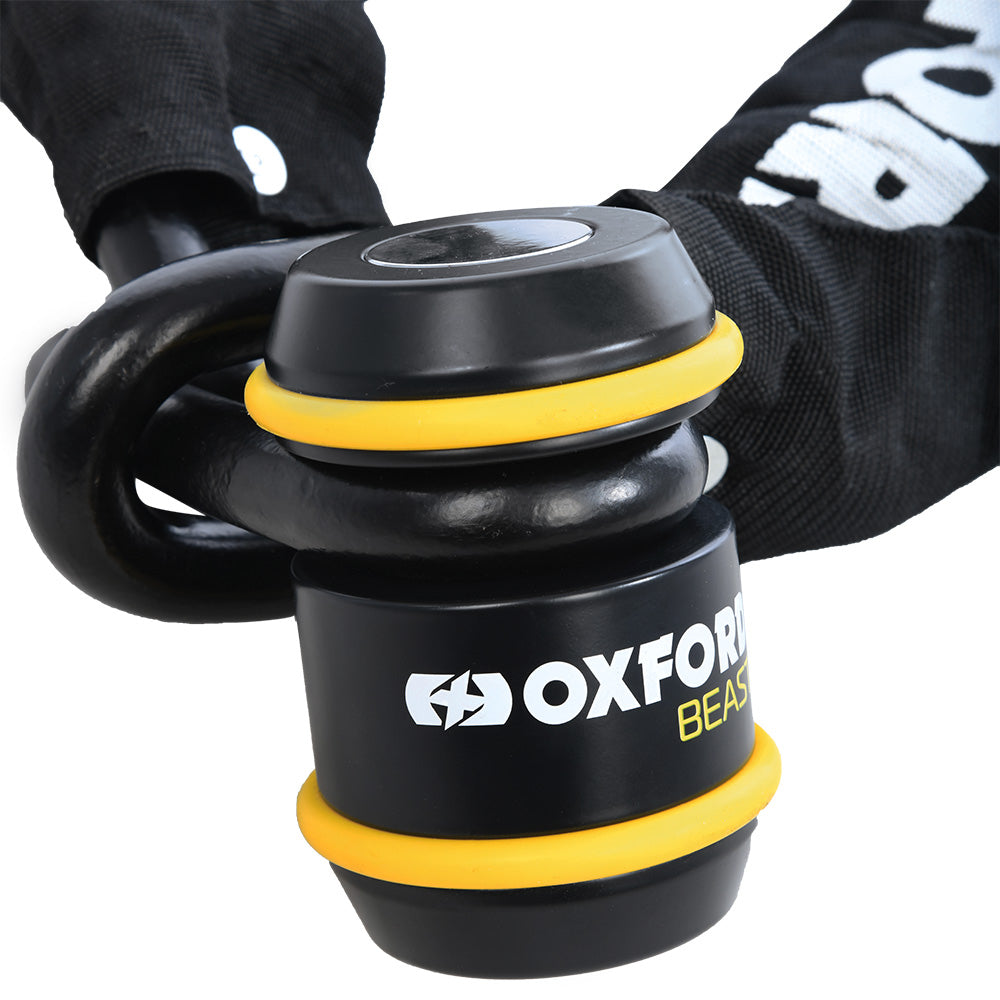 Oxford Beast Lock Black / Yellow (Image 5) - ThrottleChimp