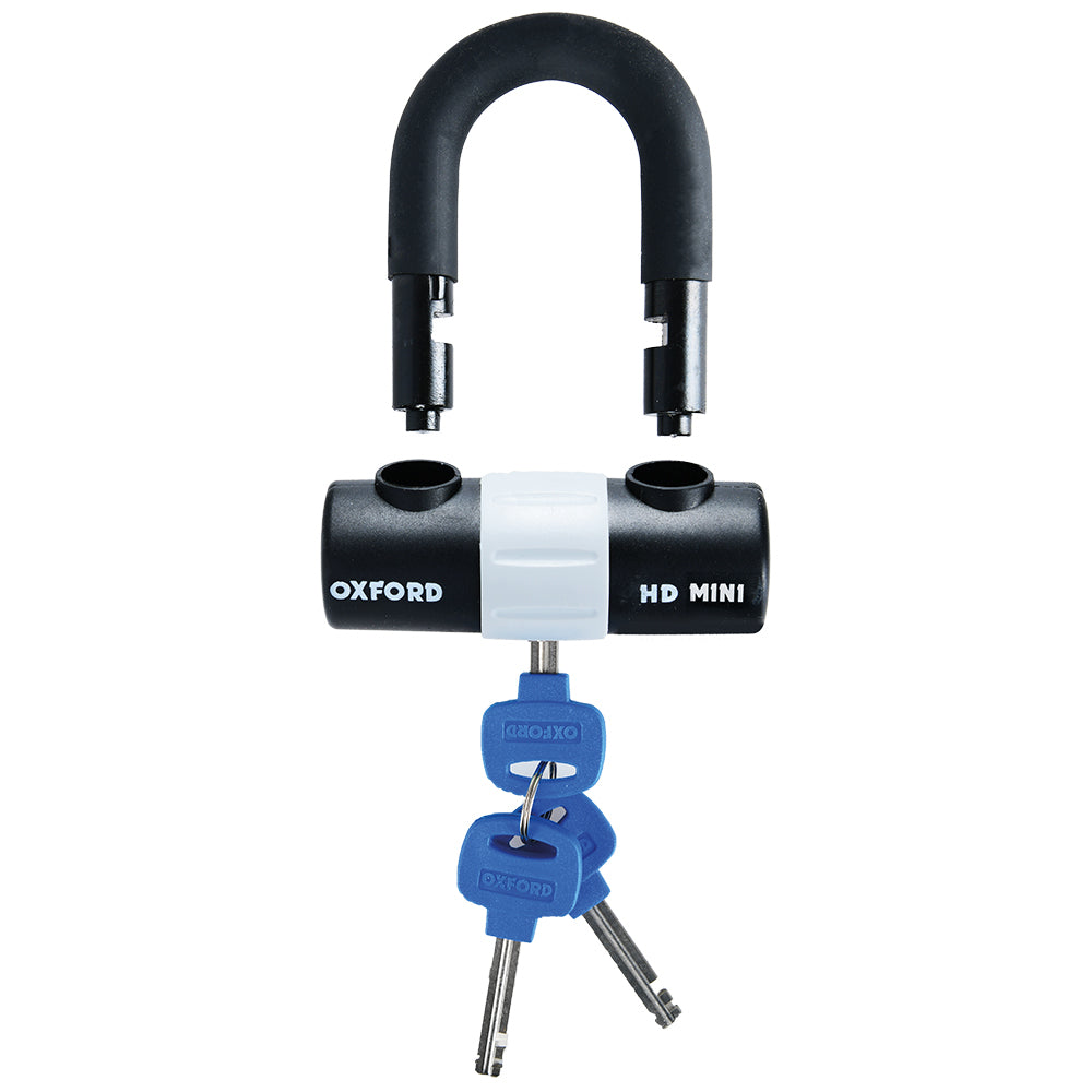 Oxford HD Mini Shackle Disc Lock (Image 2) - ThrottleChimp