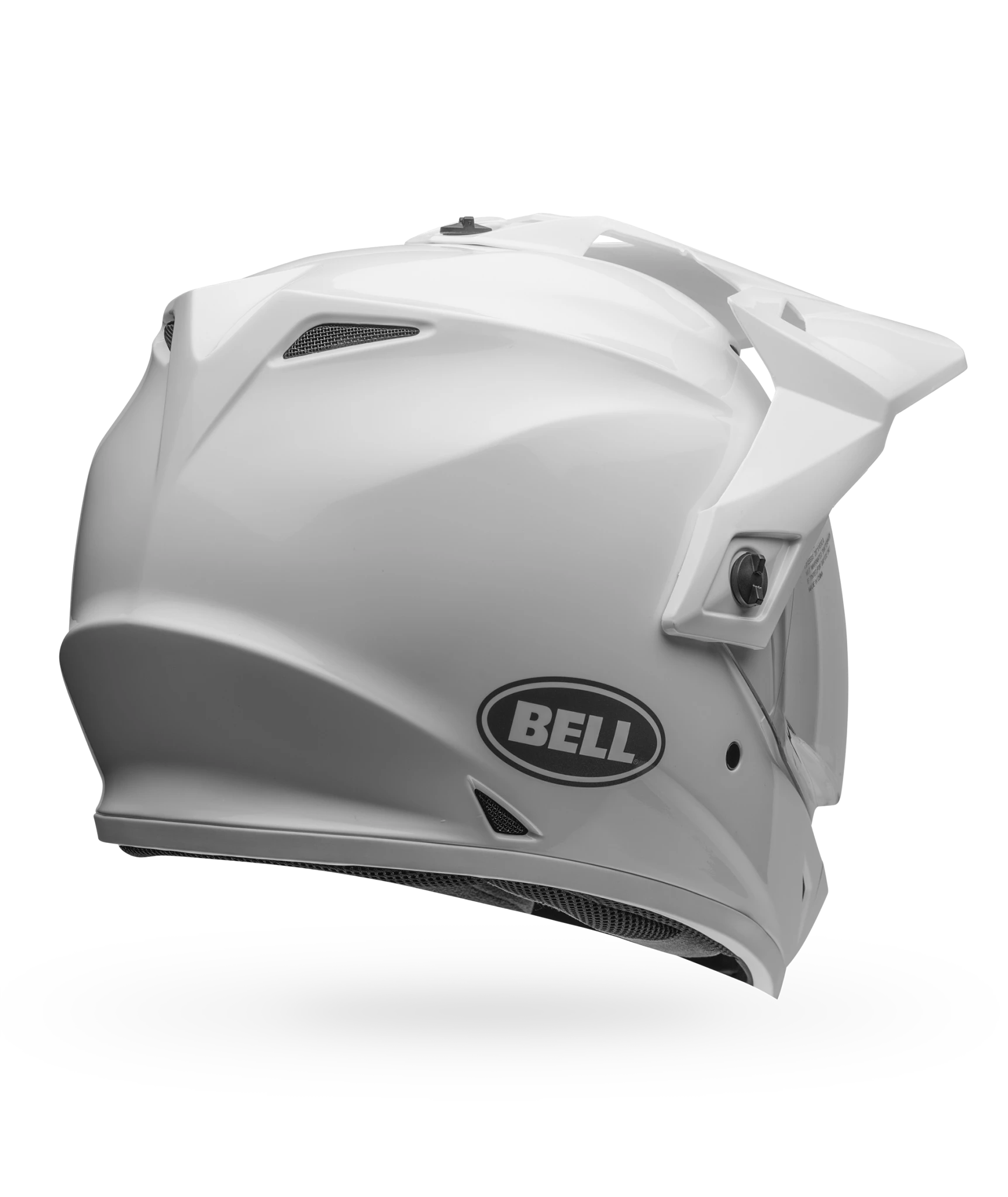 Bell MX-9 Adventure MIPS ECE 22.06 MX Helmet Solid White FREE 1 YEAR Returns, FREE UK Delivery | ThrottleChimp