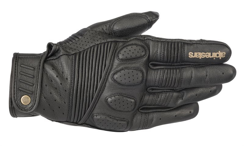 Alpinestars Crazy Eight Gloves Black / Black FREE 1 YEAR Returns, FREE UK Delivery | ThrottleChimp