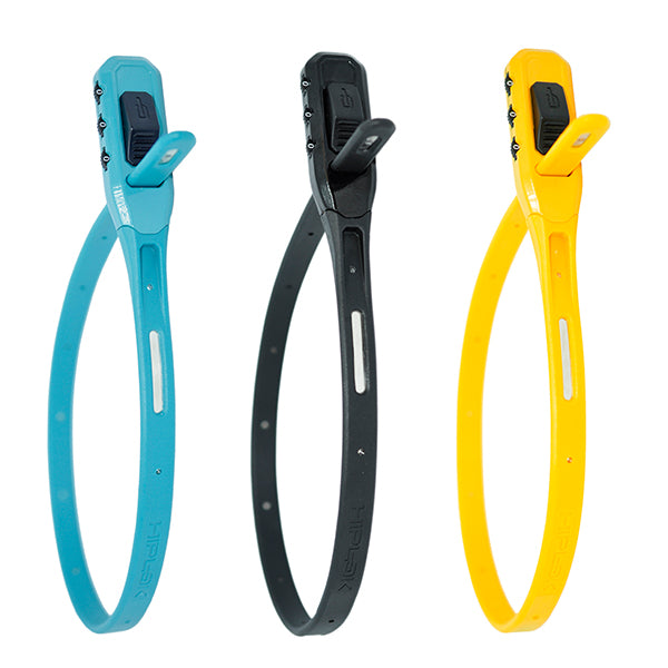 Hiplok Z Lok Combo Locks Multibox Black / Teal / Yellow