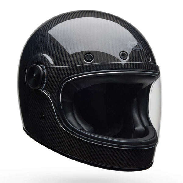 Bell Bullitt GT Carbon Solid ECE 22.06 Full Face Helmet Black FREE 1 YEAR Returns, FREE UK Delivery | ThrottleChimp