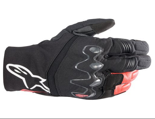 Alpinestars Hyde XT Drystar XF Gloves Black / Bright Red FREE 1 YEAR Returns, FREE UK Delivery | ThrottleChimp