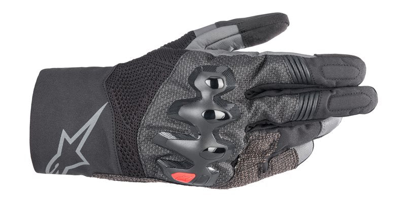 Alpinestars AMT-10 Air HDRY Gloves Black / Dark Grey FREE 1 YEAR Returns, FREE UK Delivery | ThrottleChimp