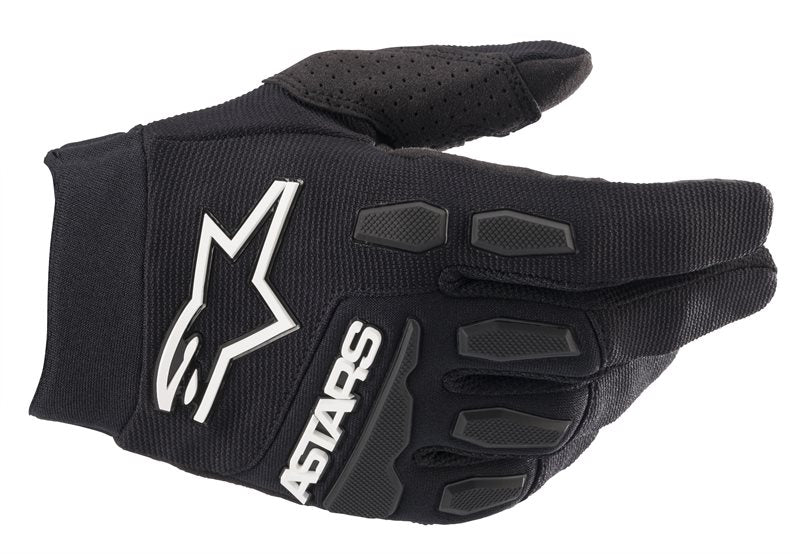 Alpinestars Youth & Kids Full Bore Gloves Black FREE 1 YEAR Returns, FREE UK Delivery | ThrottleChimp