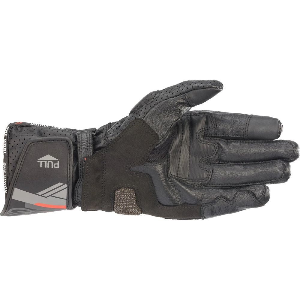 Alpinestars SP-8 V3 Leather Gloves Black FREE 1 YEAR Returns, FREE UK Delivery | ThrottleChimp