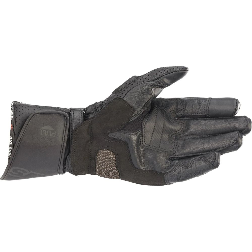 Alpinestars SP-8 V3 Leather Gloves Black / Black (Image 2) - ThrottleChimp