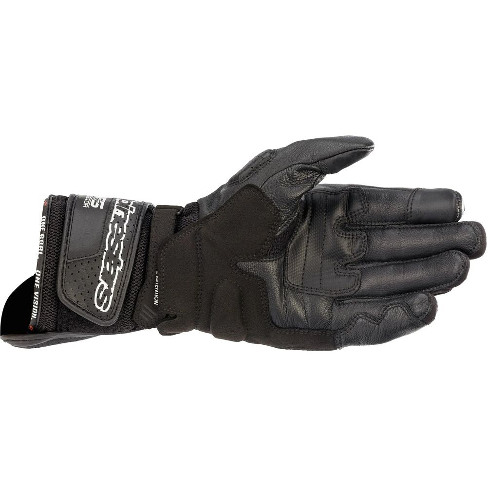 Alpinestars SP-8 V3 Air Leather Gloves Black FREE 1 YEAR Returns, FREE UK Delivery | ThrottleChimp