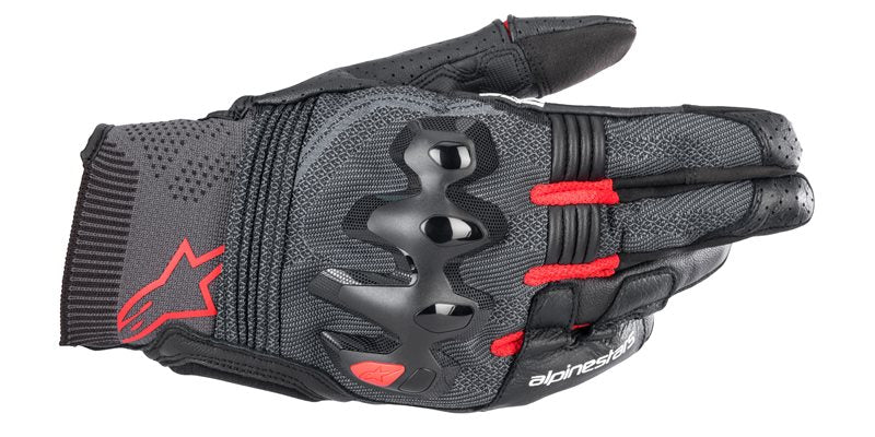 Alpinestars Morph Sport Gloves Black / Bright Red FREE 1 YEAR Returns, FREE UK Delivery | ThrottleChimp