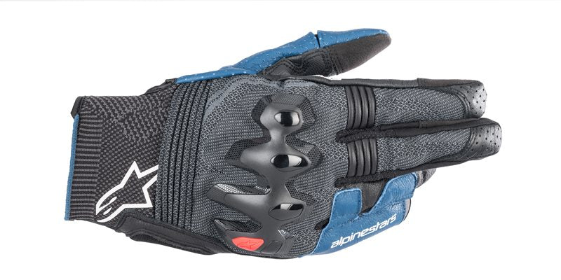 Alpinestars Morph Sport Gloves Black / Blue / Sodalite FREE 1 YEAR Returns, FREE UK Delivery | ThrottleChimp