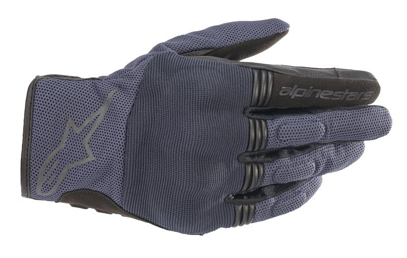 Alpinestars Copper Gloves Mood Indigo FREE 1 YEAR Returns, FREE UK Delivery | ThrottleChimp