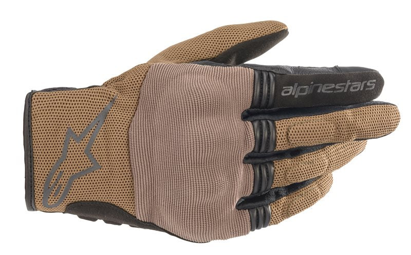 Alpinestars Copper Gloves Teak FREE 1 YEAR Returns, FREE UK Delivery | ThrottleChimp