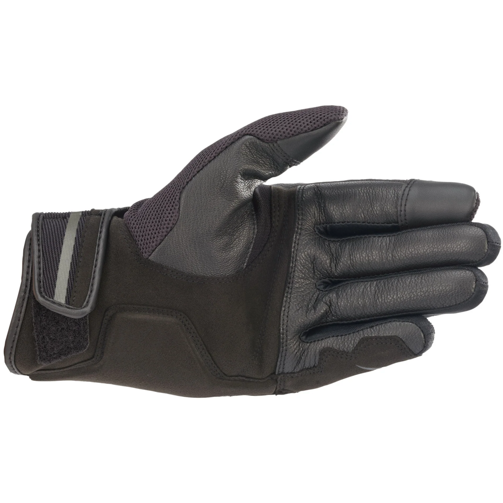 Alpinestars Chrome Gloves Black Tar Grey (Image 2) - ThrottleChimp