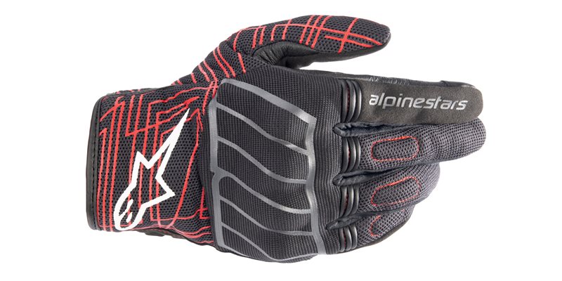 Alpinestars MM93 Losail V2 Gloves Black Asphalt / Bright Red FREE 1 YEAR Returns, FREE UK Delivery | ThrottleChimp