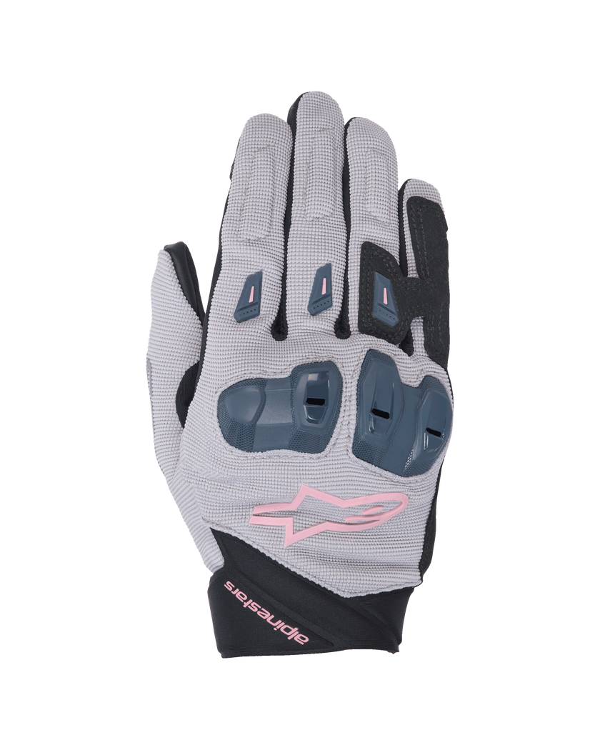 Alpinestars Stella SP X 1 Gloves Mid Grey / Black / Asphalt FREE 1 YEAR Returns, FREE UK Delivery | ThrottleChimp