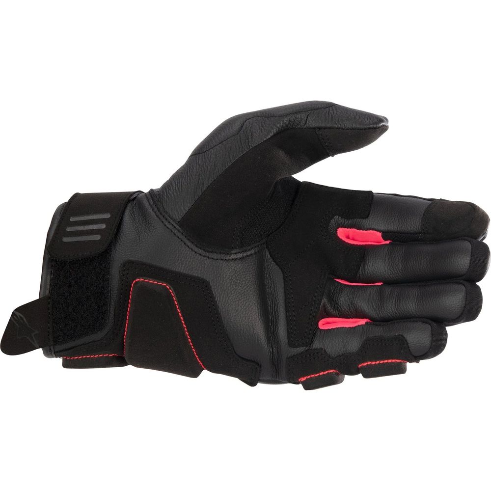 Alpinestars Stella Phenom Ladies Leather Gloves Black / Diva Pink (Image 2) - ThrottleChimp