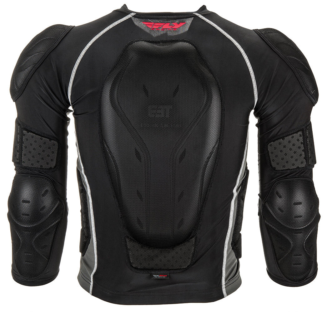 Fly Racing Barricade CE Long Sleeves Protection Jacket Black FREE 1 YEAR Returns, FREE UK Delivery | ThrottleChimp