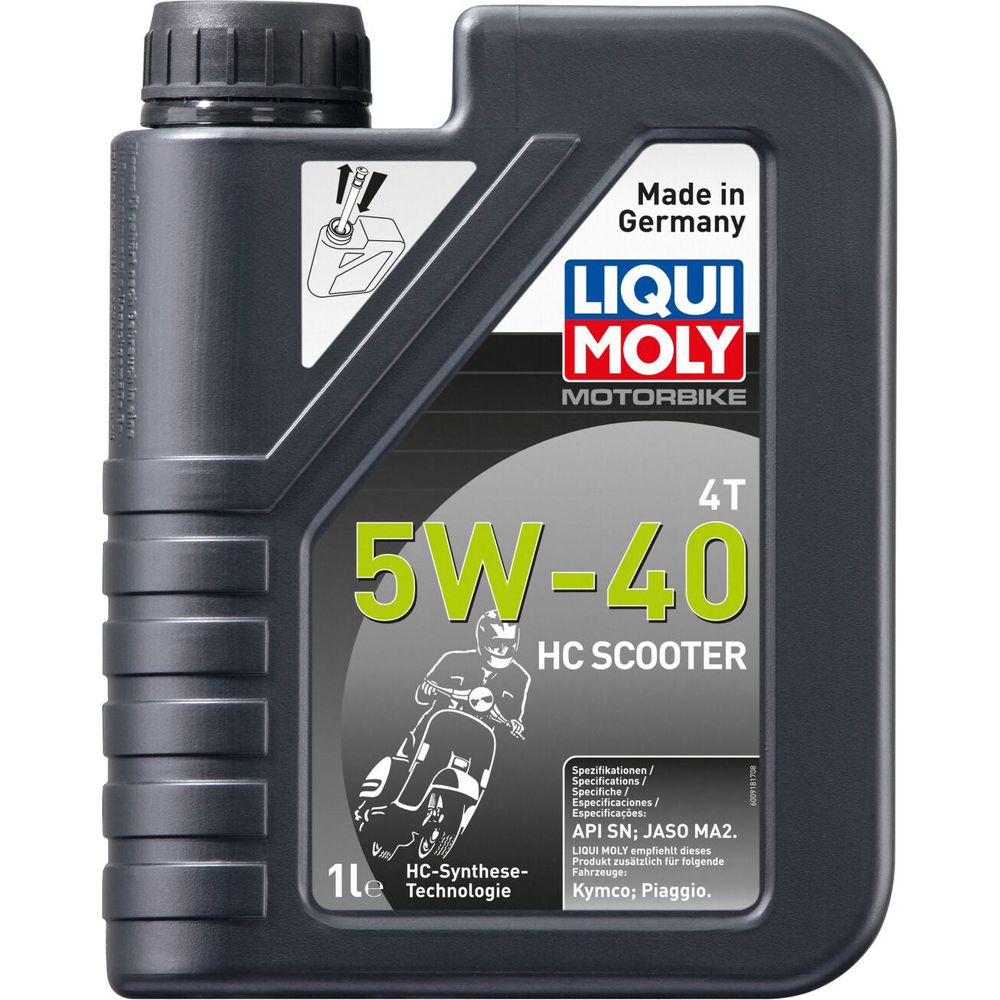 Liqui Moly 4T 5W-40 HC Scooter Engine Oil