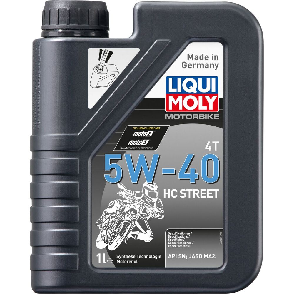 Liqui Moly 4T 5W-40 HC Street Engine Oil