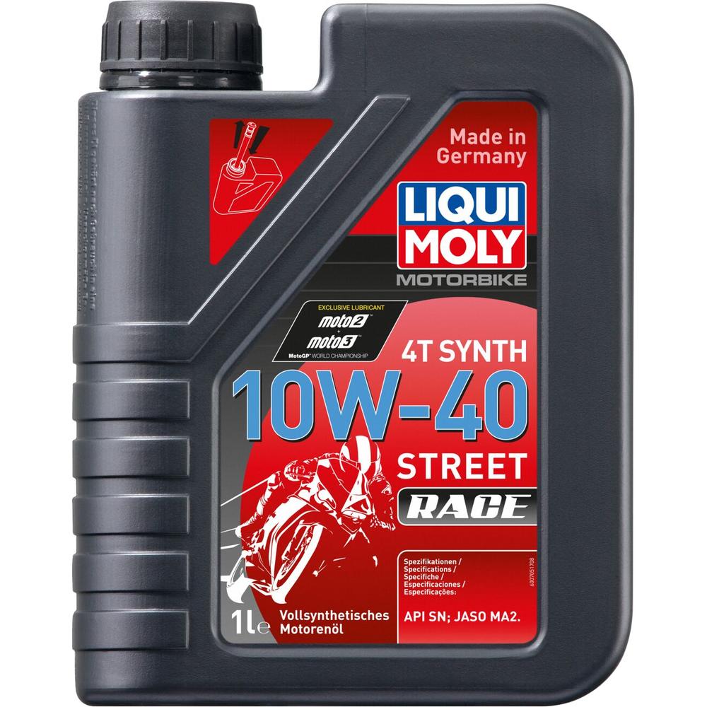 Liqui Moly 4T Synthetic 10W-40 Street Engine Oil