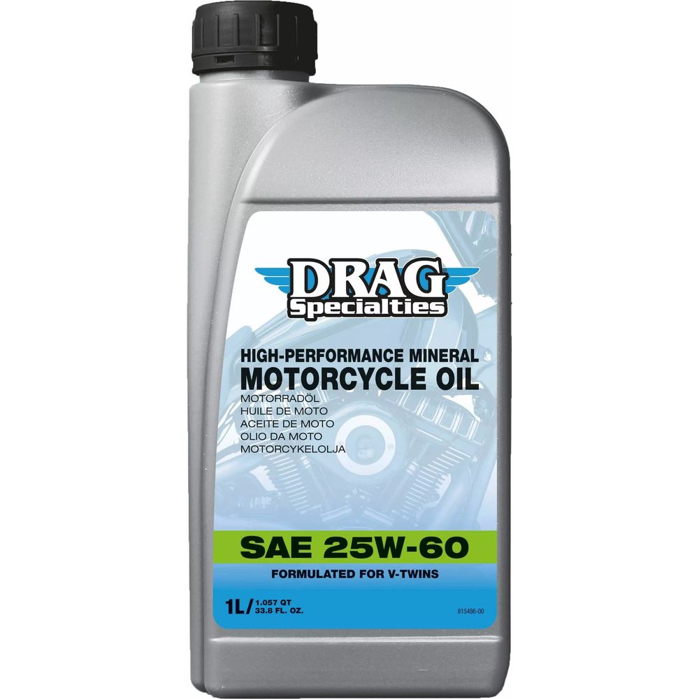 Drag Specialties E-Drag 25W60 Engine Oil FREE 1 YEAR Returns, FREE UK Delivery | ThrottleChimp