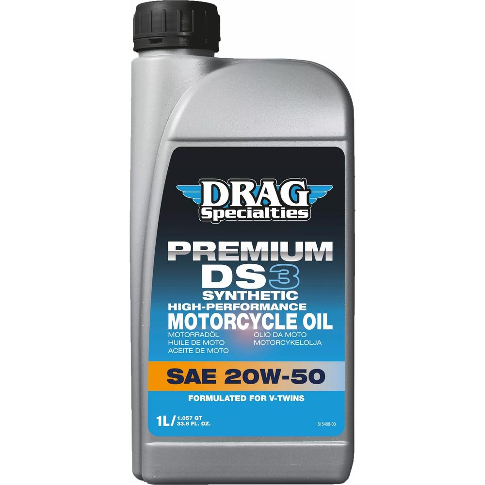 Drag Specialties E-Drag 20W50 Synthetic Engine Oil FREE 1 YEAR Returns, FREE UK Delivery | ThrottleChimp