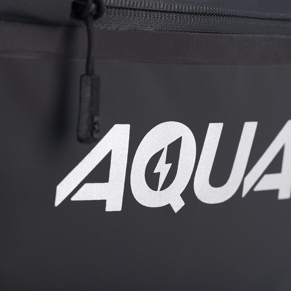 Oxford Aqua V20 Single QR Pannier Bag Black - 20 Litres FREE 1 YEAR Returns, FREE UK Delivery | ThrottleChimp