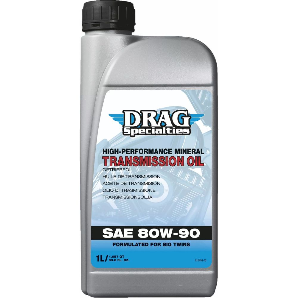 Drag Specialties E-Drag Trans 80W90 Transmission Oil FREE 1 YEAR Returns, FREE UK Delivery | ThrottleChimp