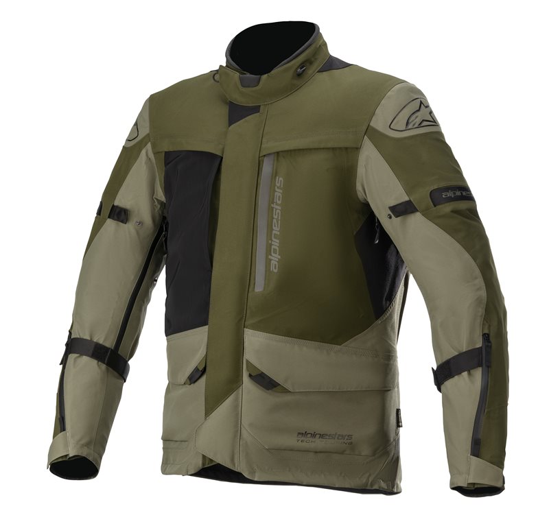 Alpinestars Altamira Gore-Tex Jacket Forest Military Green FREE 1 YEAR Returns, FREE UK Delivery | ThrottleChimp