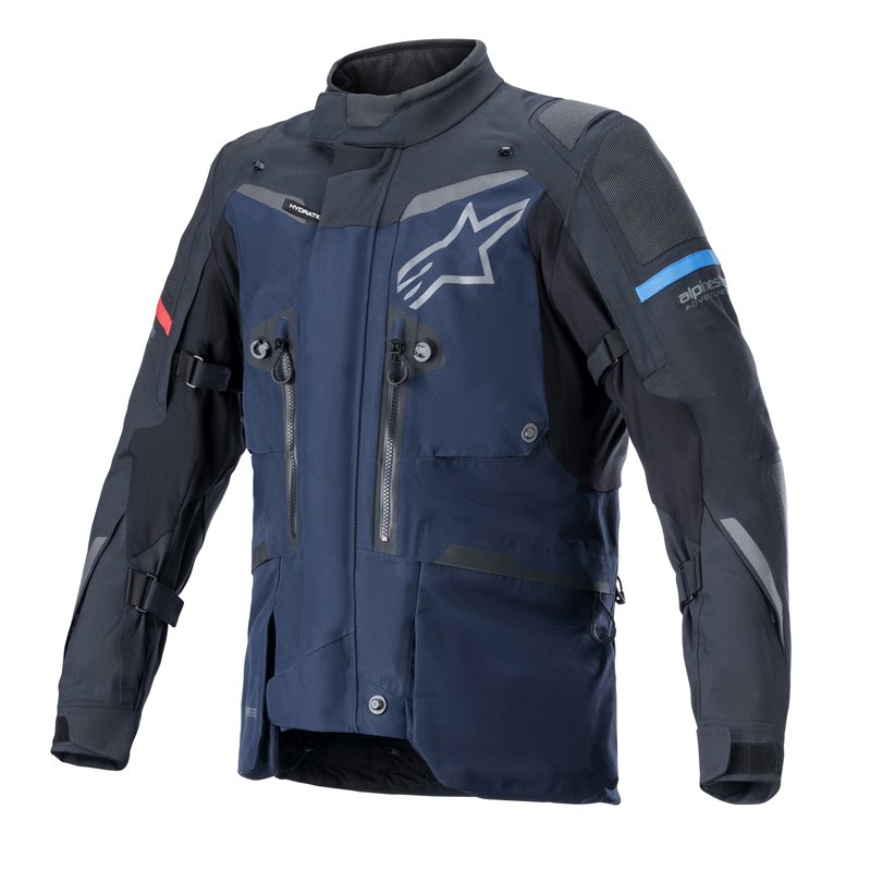 Alpinestars Boulder Gore-Tex Jacket Dark Blue / Black FREE 1 YEAR Returns, FREE UK Delivery | ThrottleChimp