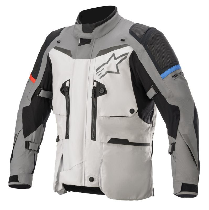 Alpinestars Boulder Gore-Tex Jacket Dark Grey / Ice Grey FREE 1 YEAR Returns, FREE UK Delivery | ThrottleChimp