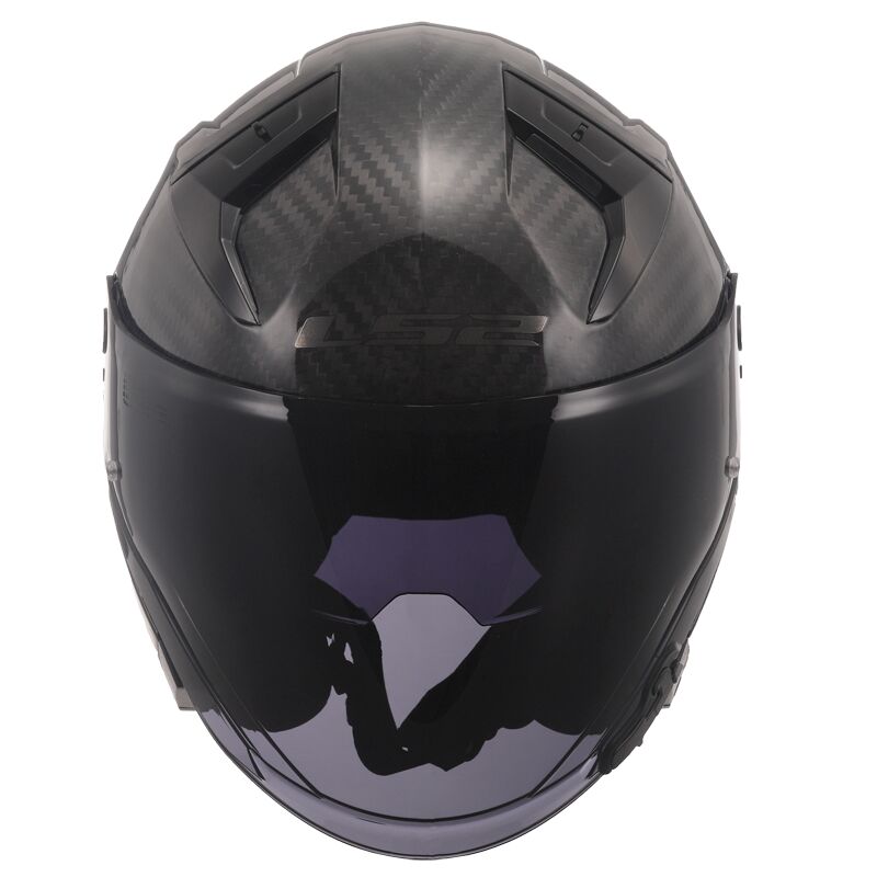 LS2 OF603 Infinity 2 Carbon ECE 22.06 Open Face Helmet Gloss Carbon