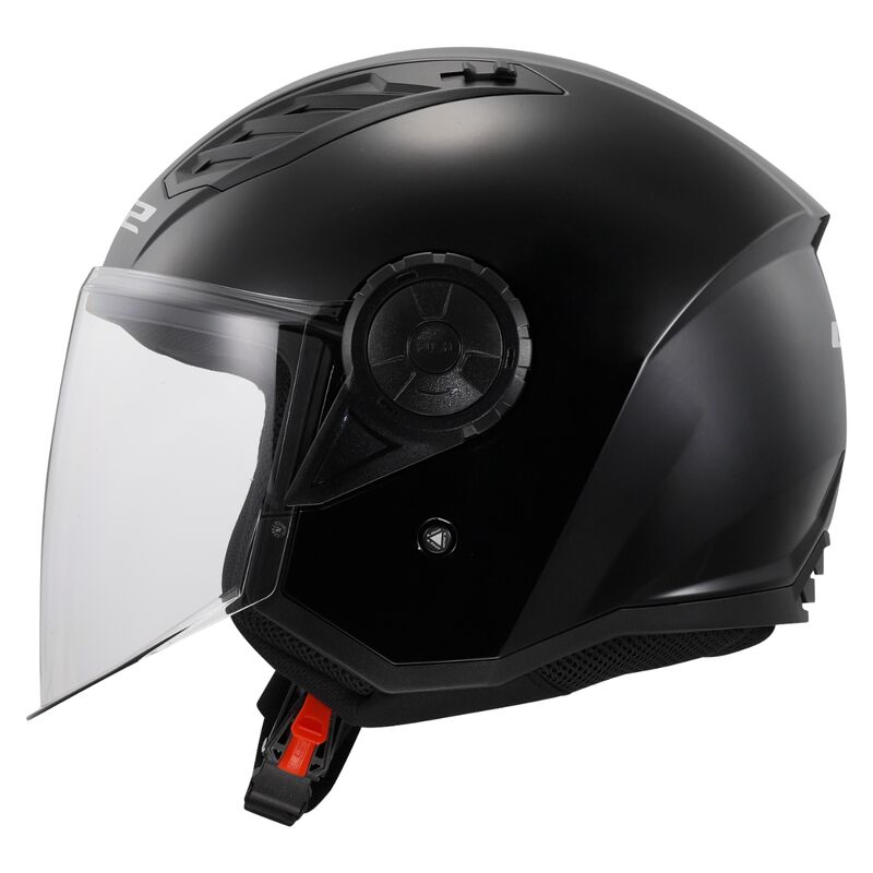 LS2 OF616 Airflow 2 ECE 22.06 Open Face Helmet Gloss Black