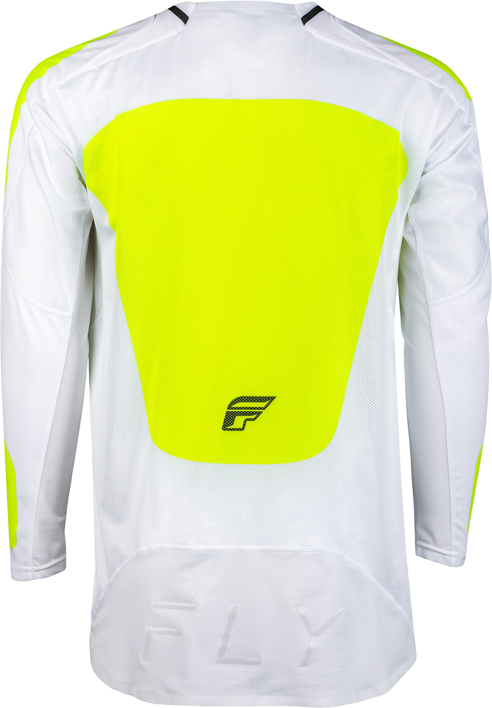 Fly Racing Evolution MX Jersey White / Fluo Yellow FREE 1 YEAR Returns, FREE UK Delivery | ThrottleChimp