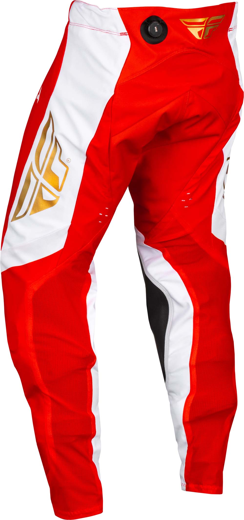 Fly Racing Evolution MX Trouser Red / White / Red Irridium FREE 1 YEAR Returns, FREE UK Delivery | ThrottleChimp