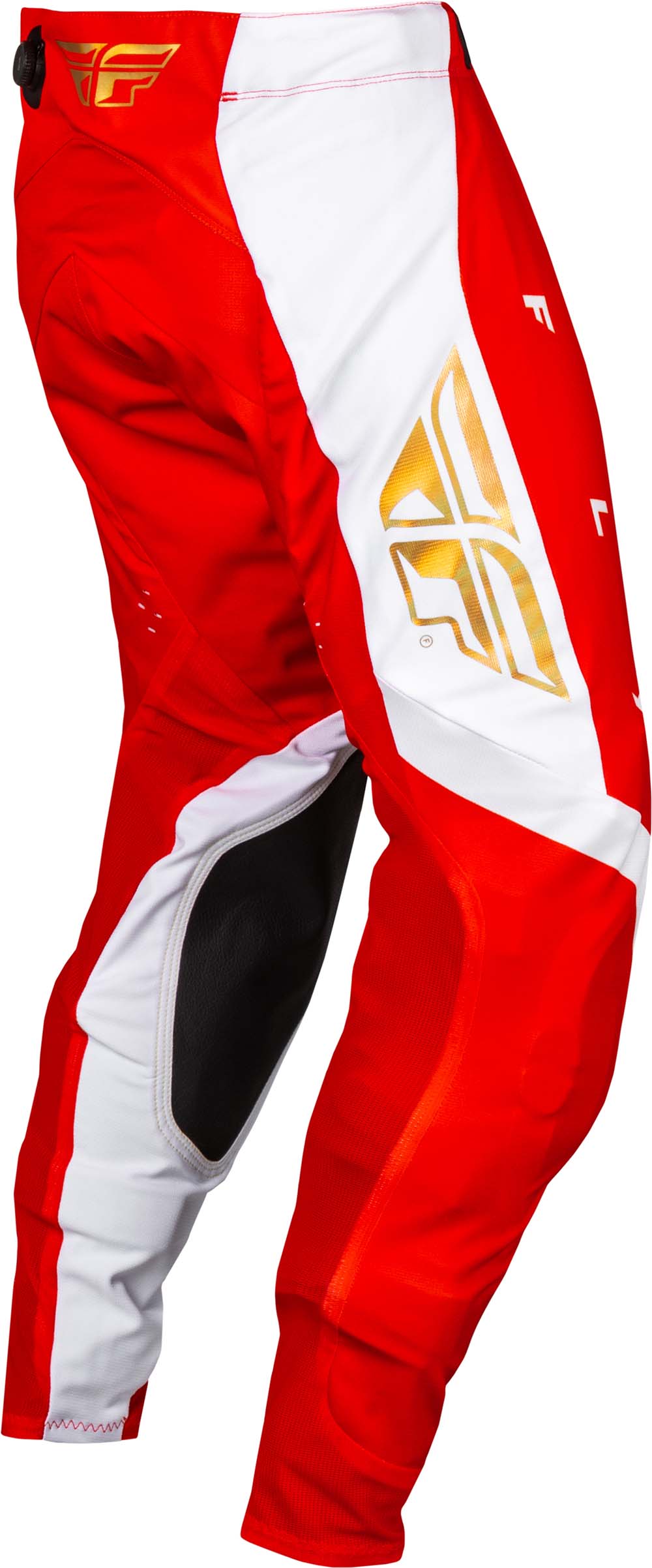 Fly Racing Evolution MX Trouser Red / White / Red Irridium FREE 1 YEAR Returns, FREE UK Delivery | ThrottleChimp