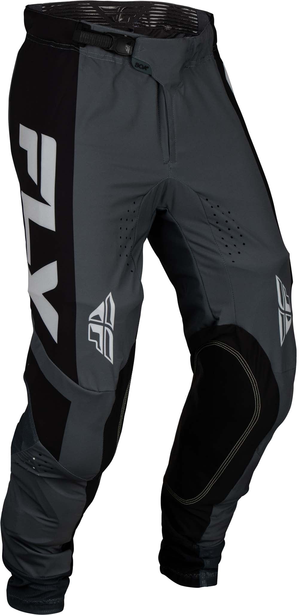 Fly Racing Lite Boa MX Trouser Charcoal / Black FREE 1 YEAR Returns, FREE UK Delivery | ThrottleChimp