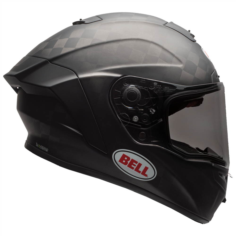 Bell Pro Star FIM Full Face Helmet Matt Black - ThrottleChimp