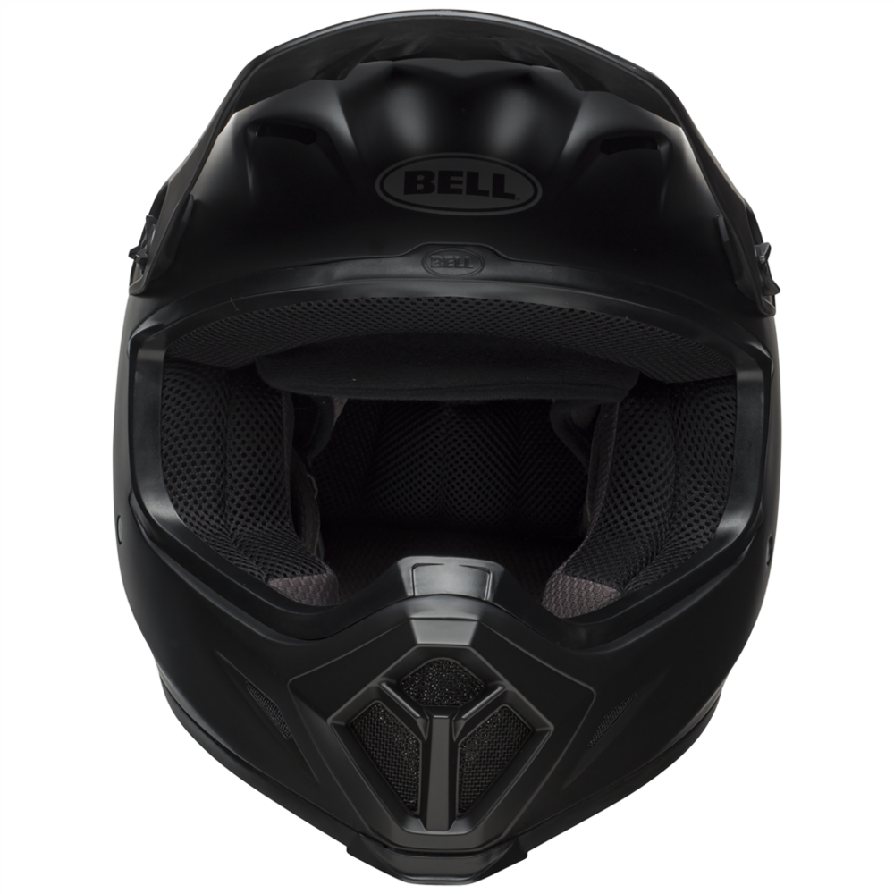 Bell MX-9 MIPS Solid MX Helmet Matt Black (Image 2) - ThrottleChimp