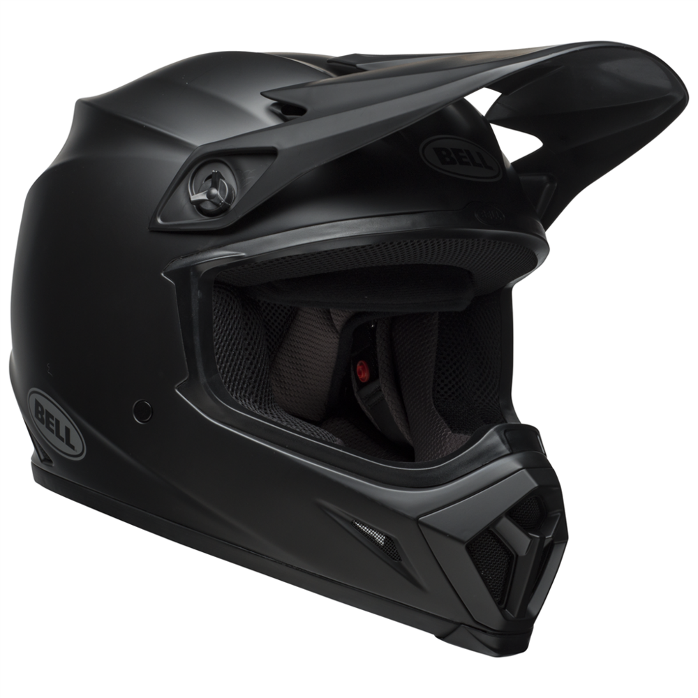 Bell MX-9 MIPS Solid MX Helmet Matt Black FREE 1 YEAR Returns, FREE UK Delivery | ThrottleChimp