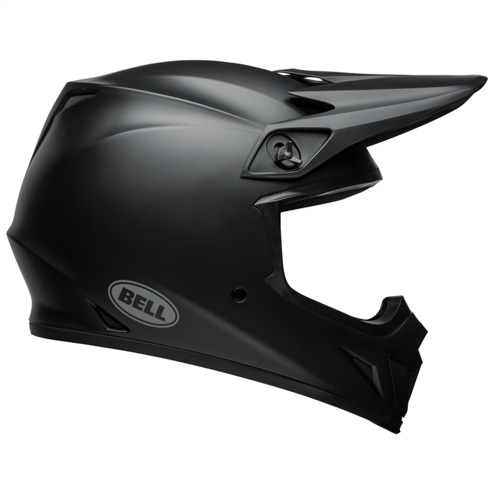 Bell MX-9 MIPS Solid MX Helmet Matt Black (Image 5) - ThrottleChimp