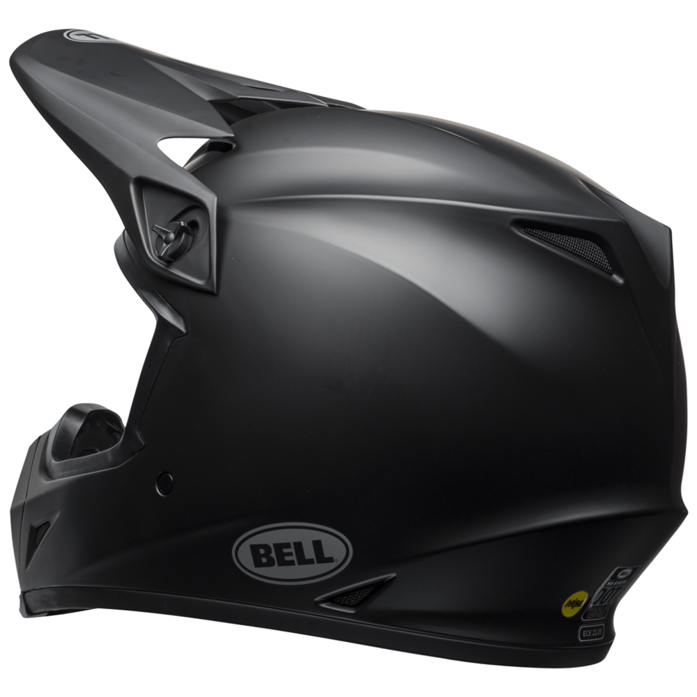 Bell MX-9 MIPS Solid MX Helmet Matt Black FREE 1 YEAR Returns, FREE UK Delivery | ThrottleChimp