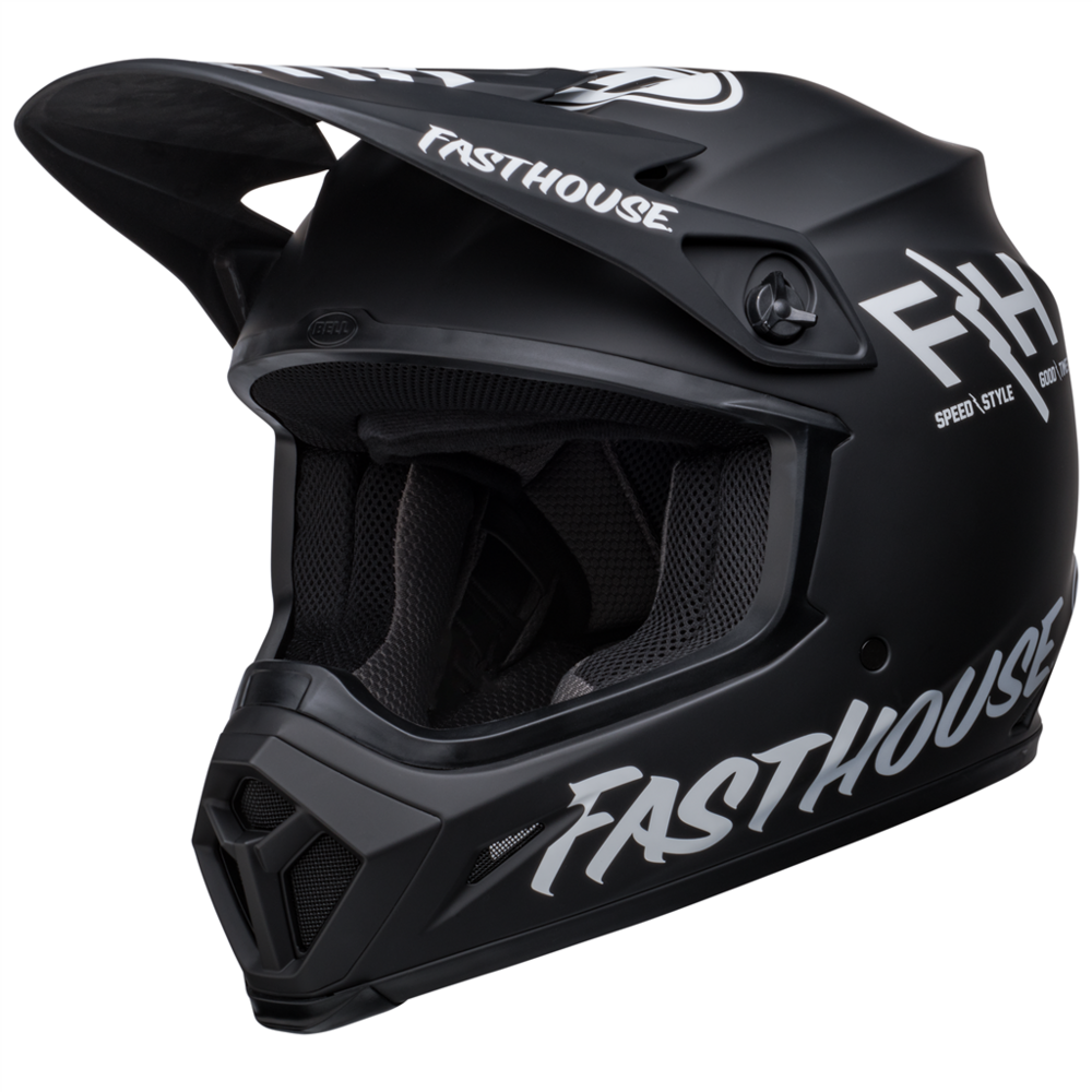 Bell MX-9 MIPS FH Prospect MX Helmet Matt Black FREE 1 YEAR Returns, FREE UK Delivery | ThrottleChimp